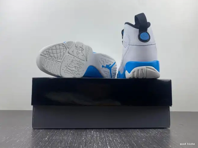 Powder Jordan FQ8992-101 Blue 9 Air 0405
